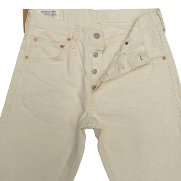 Studio D'Artisan Ivy Ecru Selvedge Jeans - Picture 3 of 6